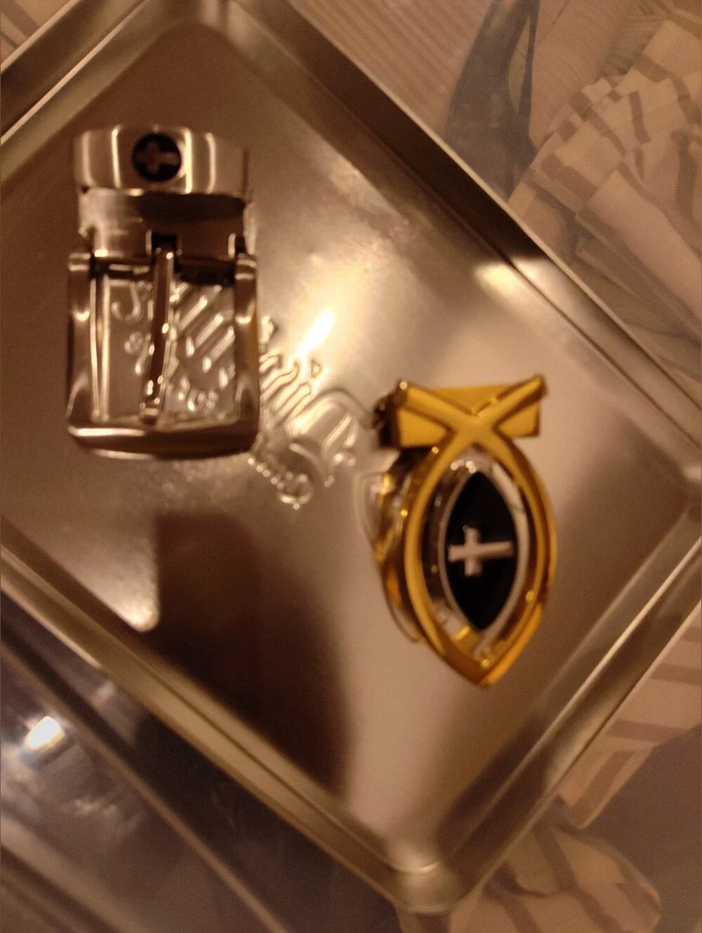 Men's Interchangeable Buckle Set - Gold & Silver